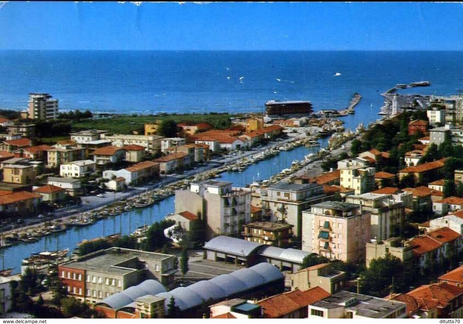 Rimini - Panorama Del Porto - 40552 - Formato Grande Viaggiata – E 10 - Rimini