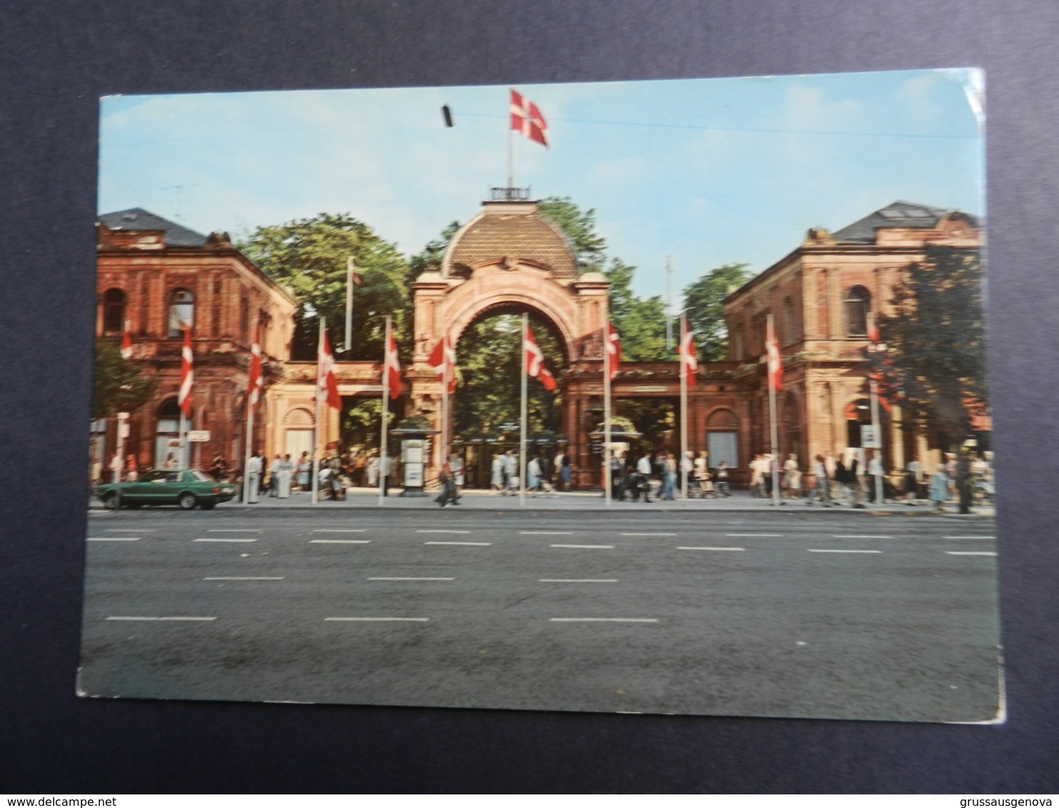 19868) COPENHAGEN TIVOLI DER HAUPTEINGANG VIAGGIATA - Danimarca