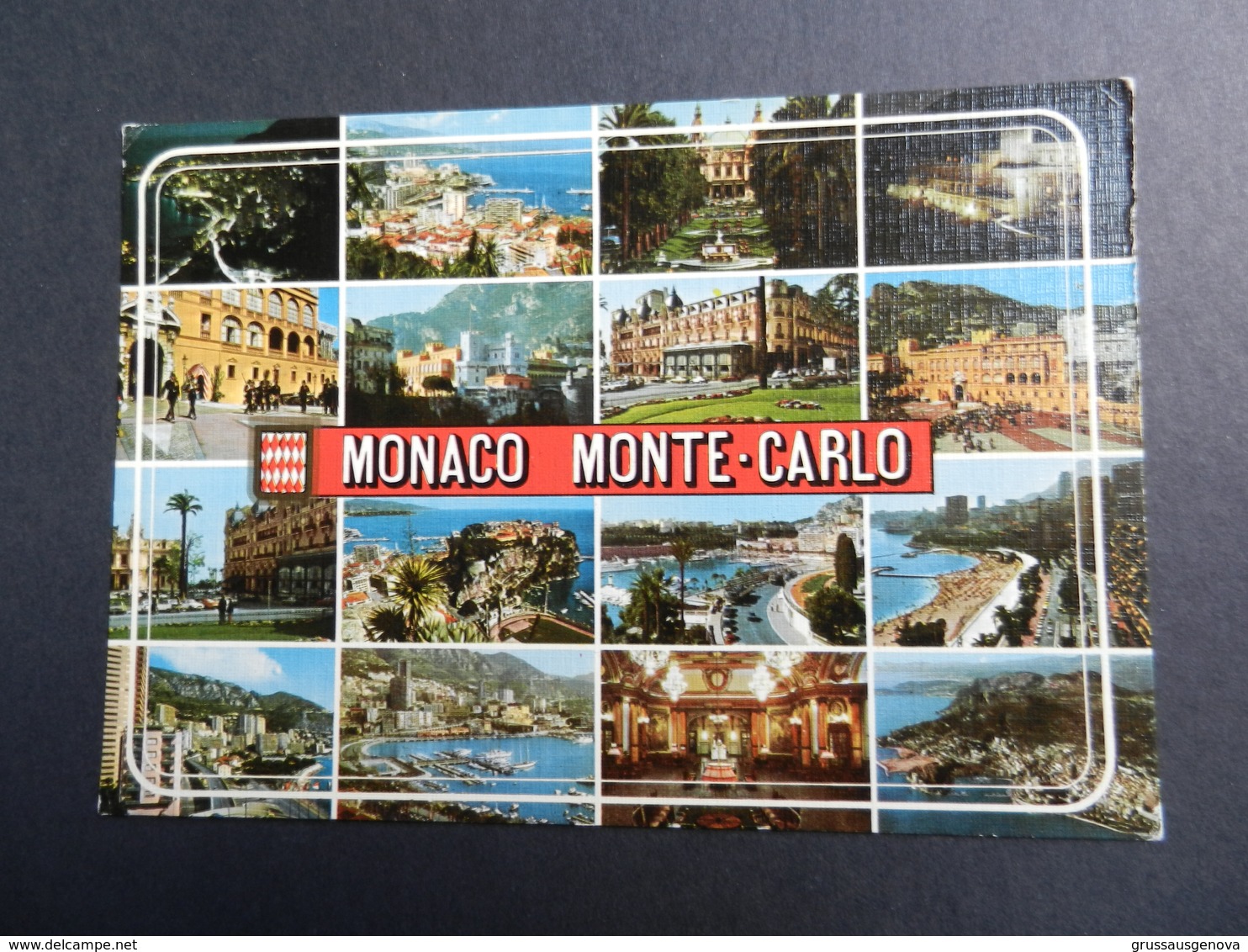 19868) MONACO PRINCIPATO VEDUTE VIAGGIATA - Altri & Non Classificati