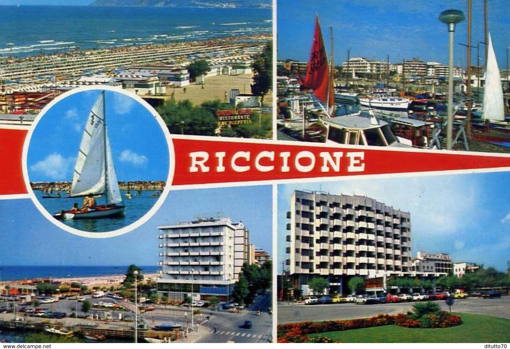 Riccione - 144 - Formato Grande Viaggiata – E 10 - Rimini