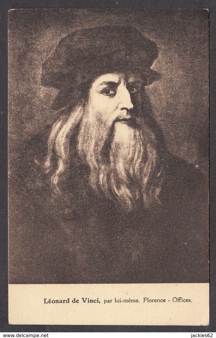 PD234/ Léonard DE VINCI, *Autoportrait*, Florence, Galerie Des Offices - Peintures & Tableaux