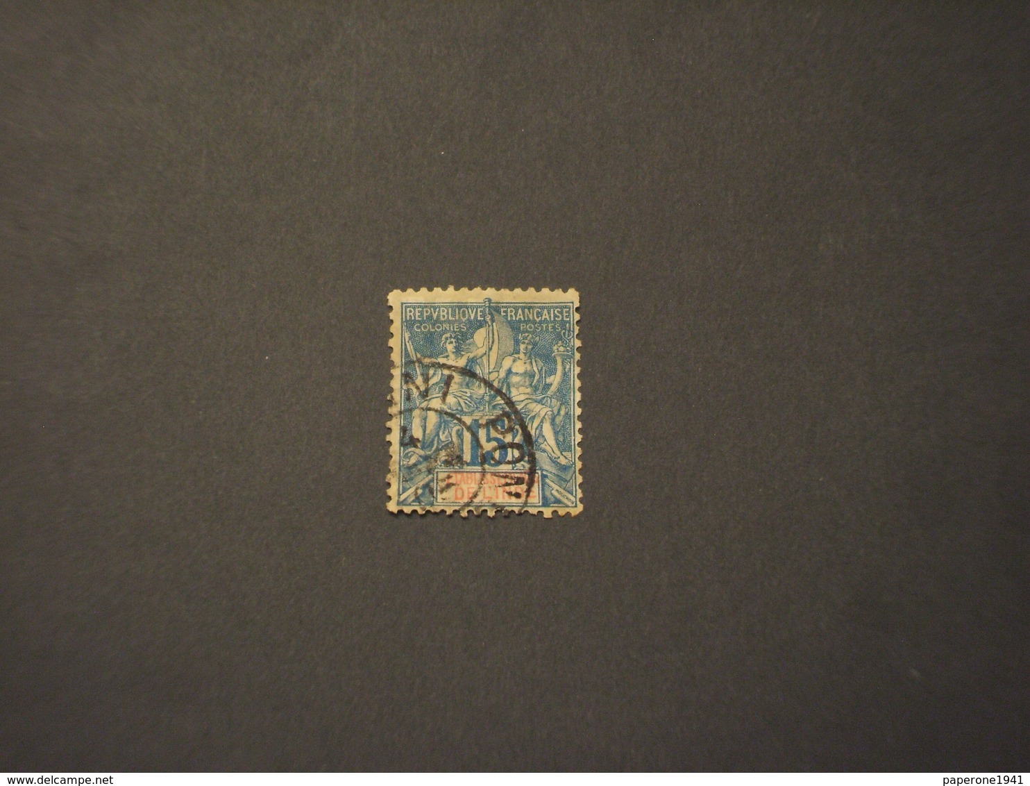 INDIA - 1892 ALLEGORIA  15 C. - TIMBRATO/USED - Used Stamps