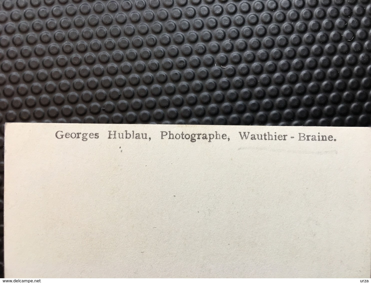 Wauthier-Braine...?? /- Cpa Photo Attelage D'âne Devant L'habitation Du Photographe Georges Hublau..????? - Braine-le-Château