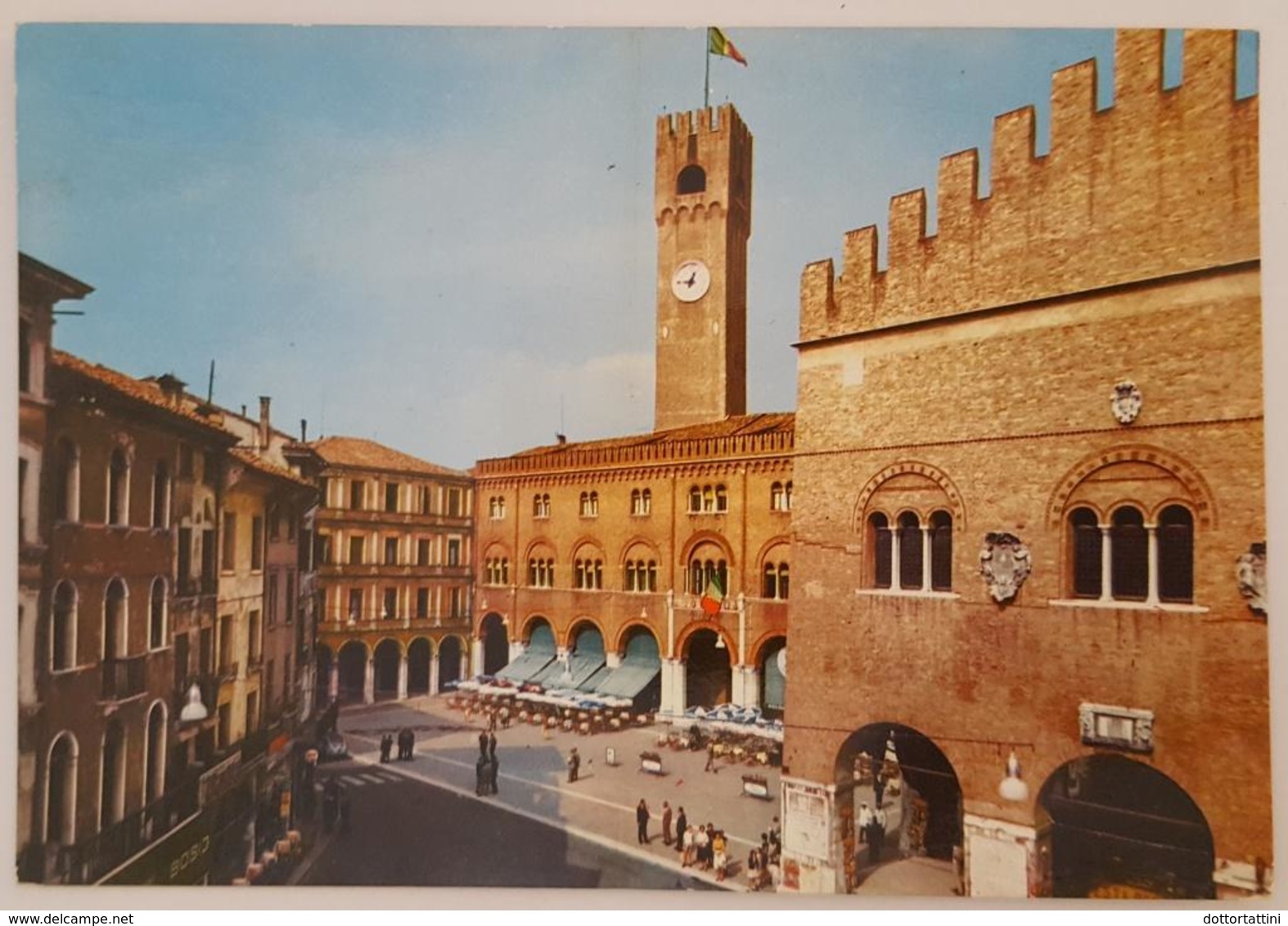 TREVISO - Piazza Dei Signori - Animata Vg 1963   V2 - Treviso