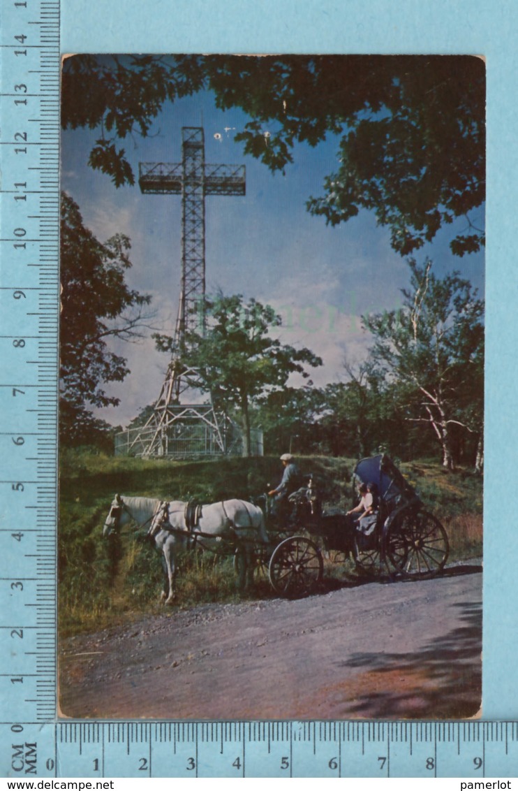 Montreal Quebec - Croix Et Caleche Au Mont-Royal - CIRCULÉE En 19755  - Timbre 4¢ Canada - Montreal