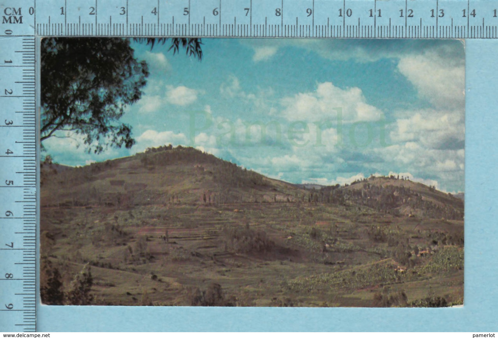 Rwanda Afrique - Le Pays Aux Mille Collines, Photo Boni - CIRCULÉE En 1967  - Timbre 4¢ Canada - Rwanda