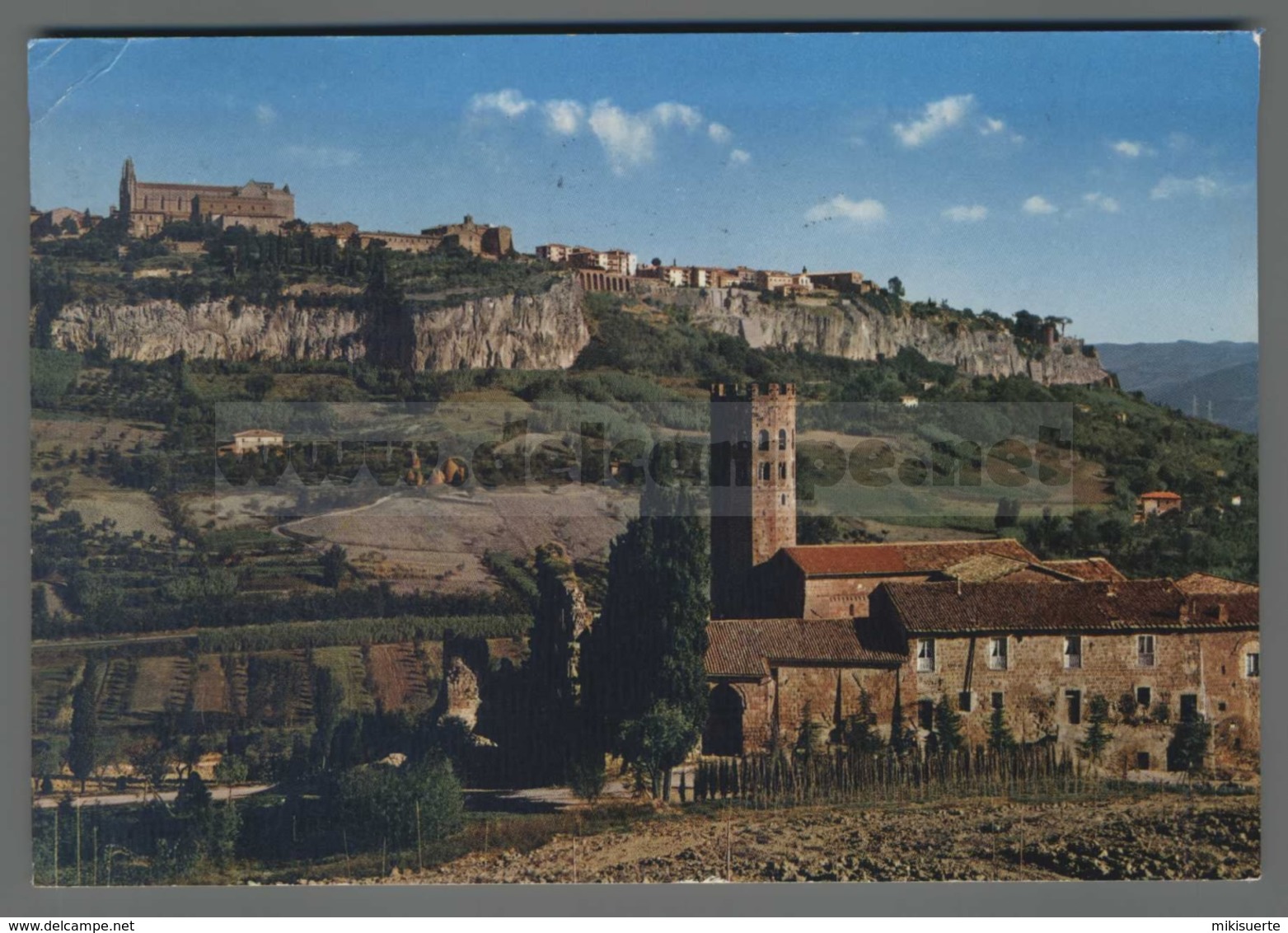 V8853 ORVIETO PANORAMA ABBAZIA SS. SEVERO E MARTIRIO VG SB (m) - Altri & Non Classificati