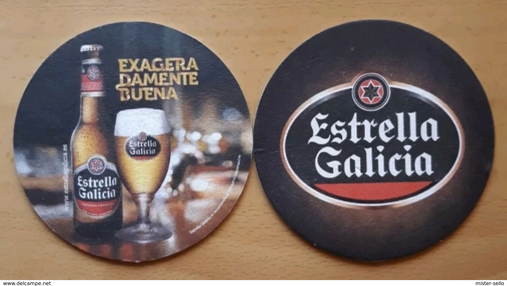 POSAVASOS CERVEZA ESTRELLA GALICIA. - Portavasos