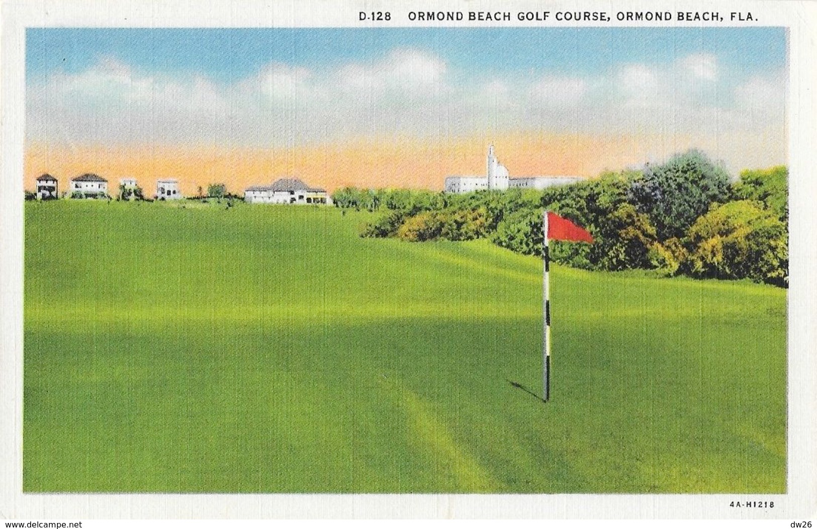 Sports - Ormond Beach Golf Course, Floride FLA - Dernier Trou Et Club House - Golf