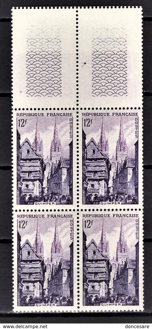FRANCE 1954 - BLOC DE 4 TP / Y.T. N° 979 - NEUFS** - Unused Stamps