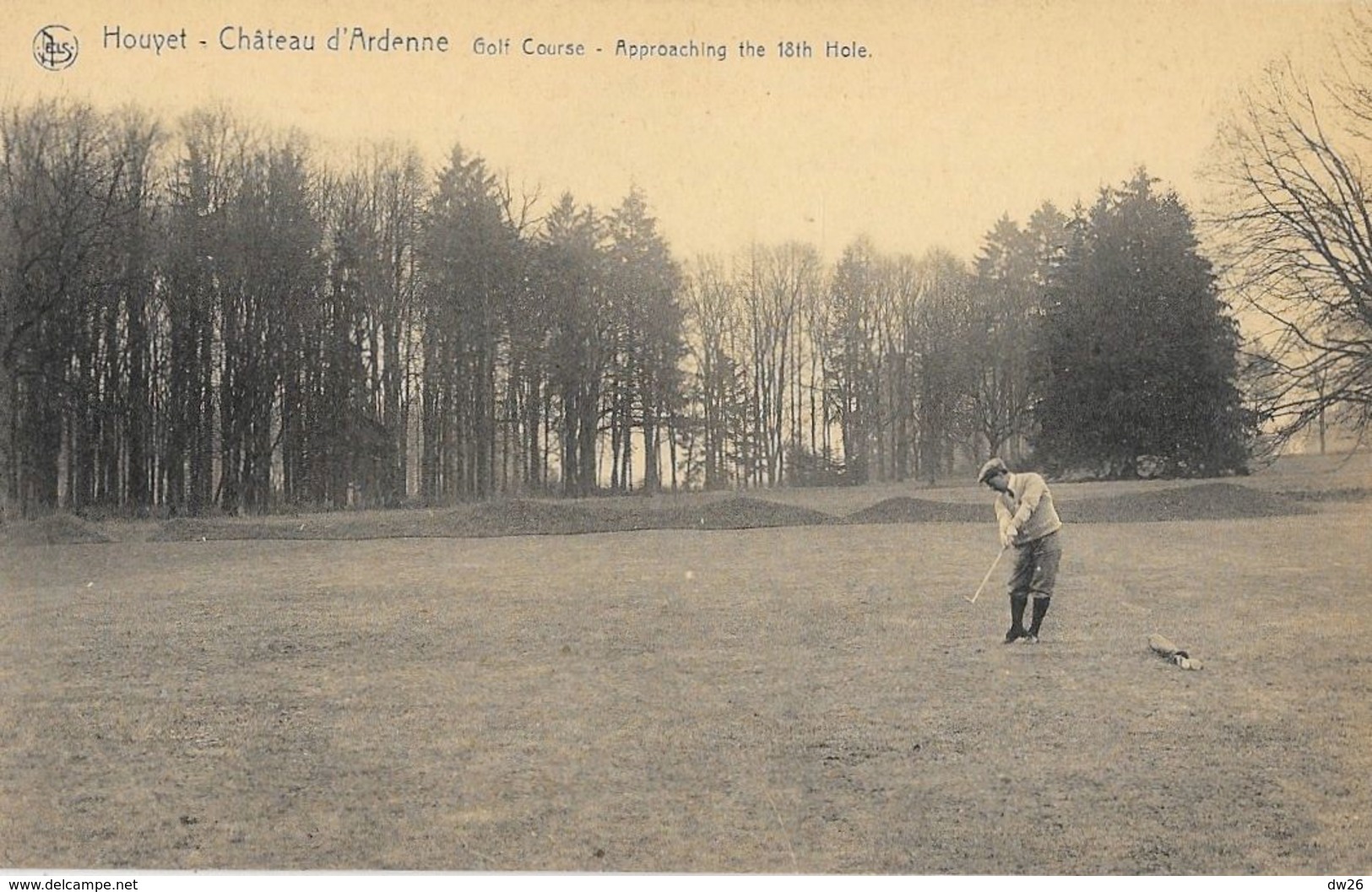 Sports - Houyet, Château D'Ardenne (Hôtel) - Golf Course, Approaching The 18th Hole - Carte Nels Non Circulée - Golf