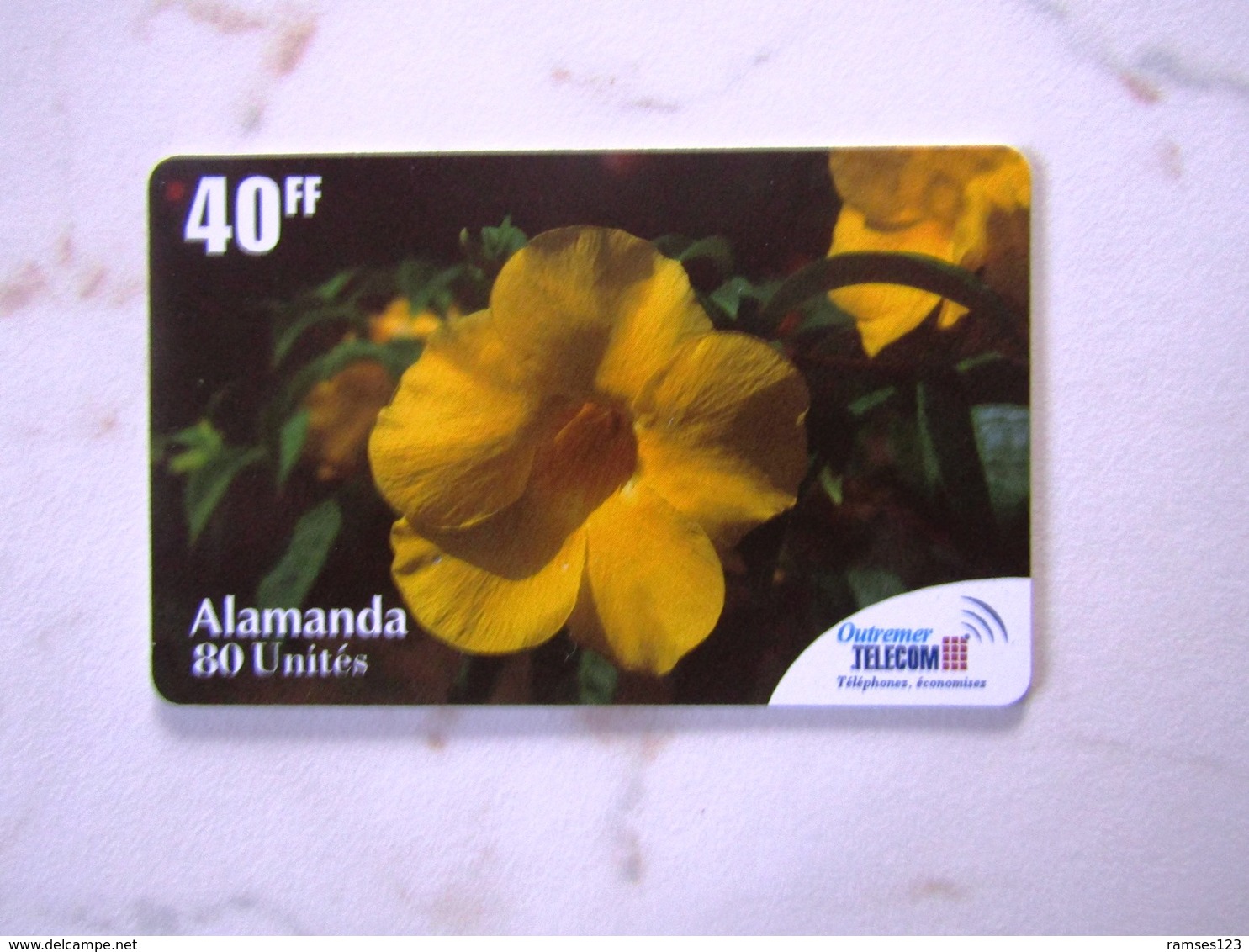 FRANCE  OUTRE   MER  FLOWERS ALAMANDA   TOP   MINT - Autres & Non Classés