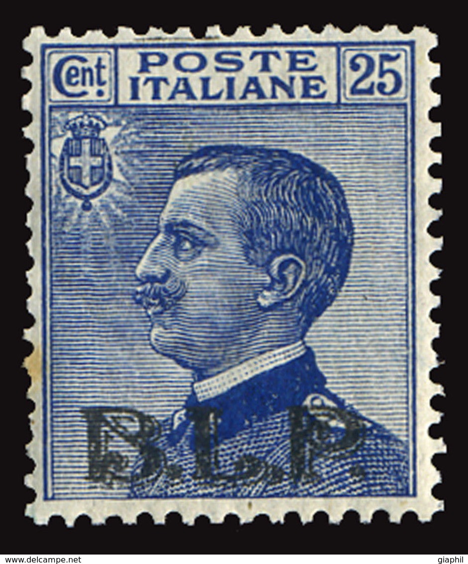 ITALY ITALIA REGNO 1922-23 25 C. B.L.P. (Sass. 8) PUNTO RUGGINE ** OFFERTISSIMA - Stamps For Advertising Covers (BLP)