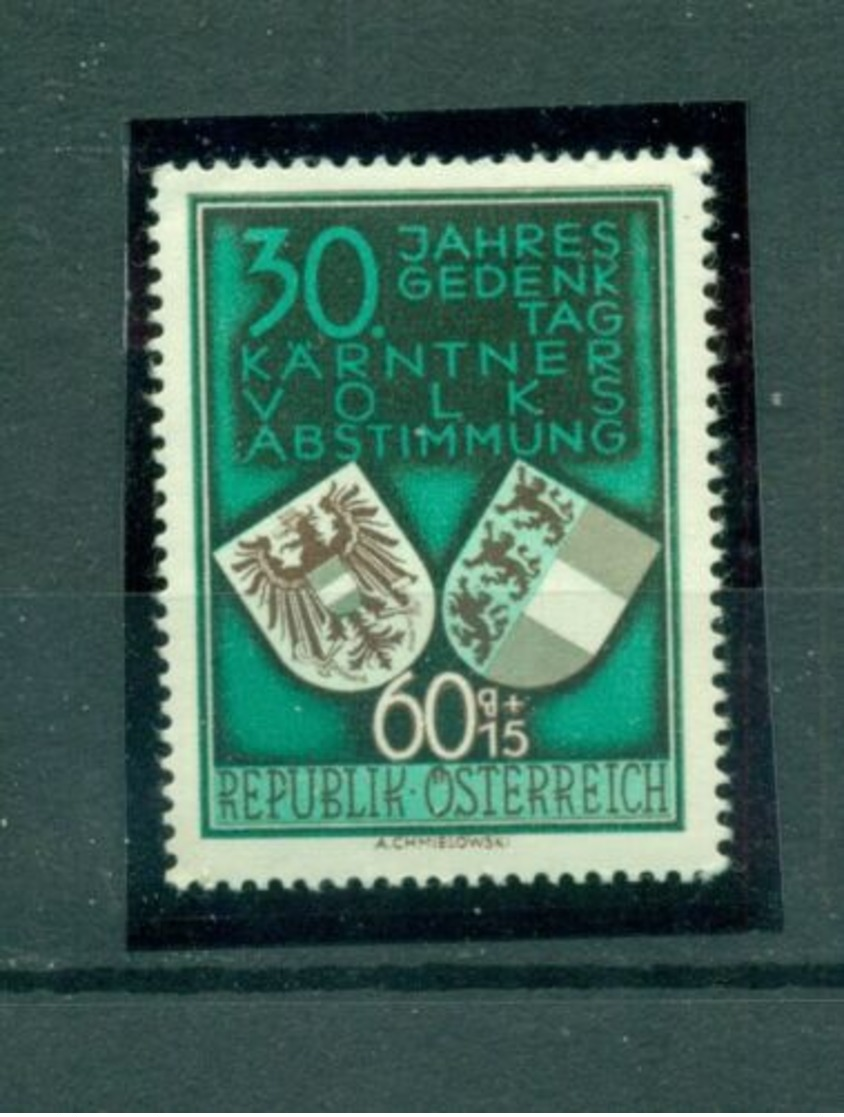 Österreich, Kärnten Volksabstimmung, Nr. 952 Postfrisch ** - Ungebraucht