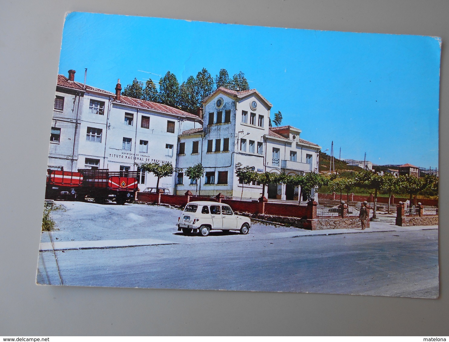 ESPAGNE CASTILLA Y LEON PALENCIA SANTIBANEZ DE LA PENA AYUNTAMIENTO  4L RENAULT - Palencia