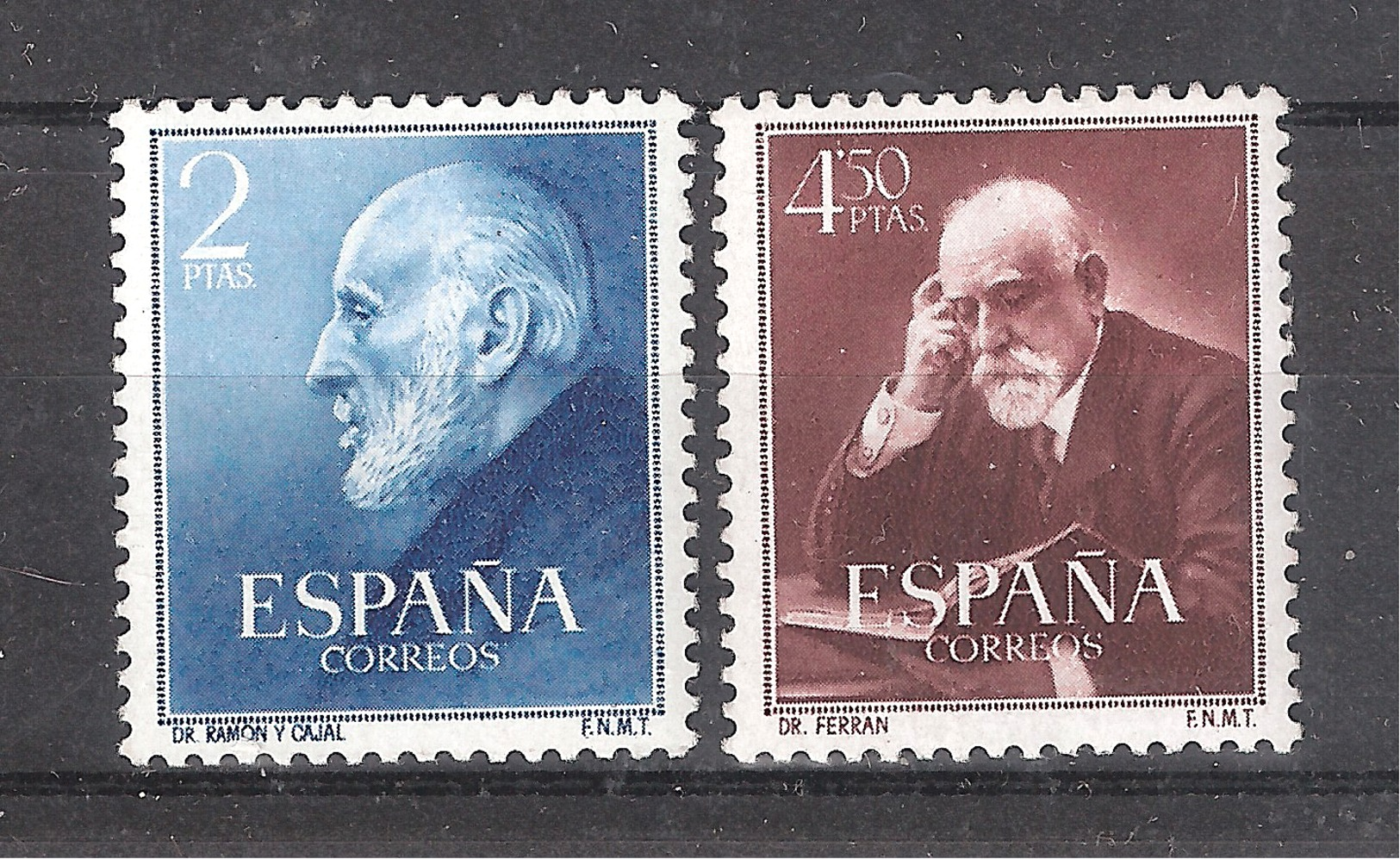 ESPAÑA 1951. RAMÓN Y CAJAL Y FERRÁN. EDIFIL Nº 1119/20 MNH** (48€) - Nuevos