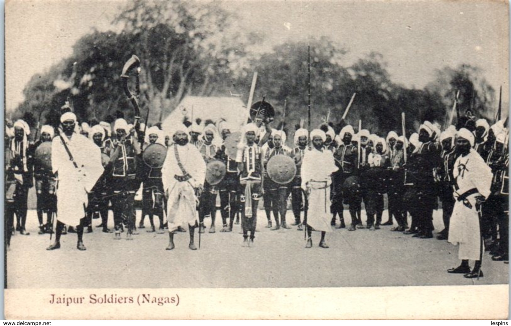 ASIE -- INDE -- Jaipur Soldiers ( Nagas ) - Inde