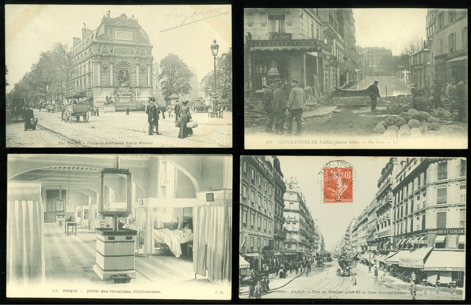 Beau Lot De 60 Cartes Postales De France  Paris   Mooi Lot Van 60 Postkaarten Van Frankrijk  Parijs  - 60 Scans - 5 - 99 Cartes