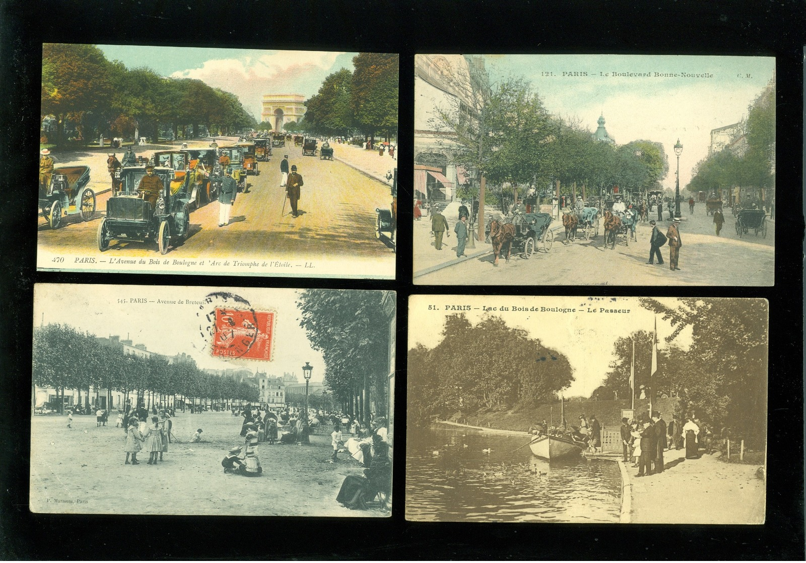 Beau lot de 60 cartes postales de France  Paris   Mooi lot van 60 postkaarten van Frankrijk  Parijs  - 60 scans