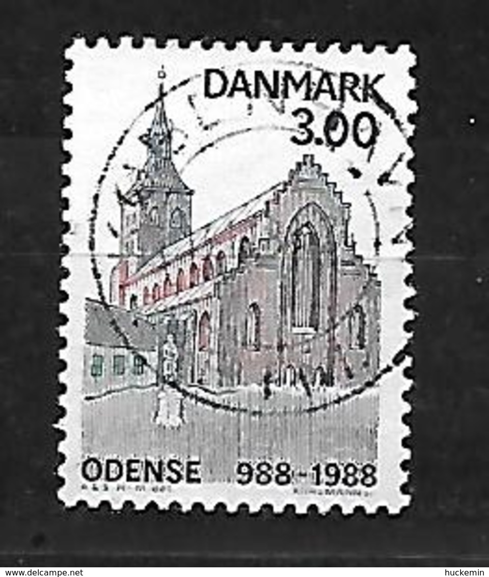 Dänemark  1988  Mi 917  1000 Jahre Stadt Odense  Gestempelt - Gebraucht