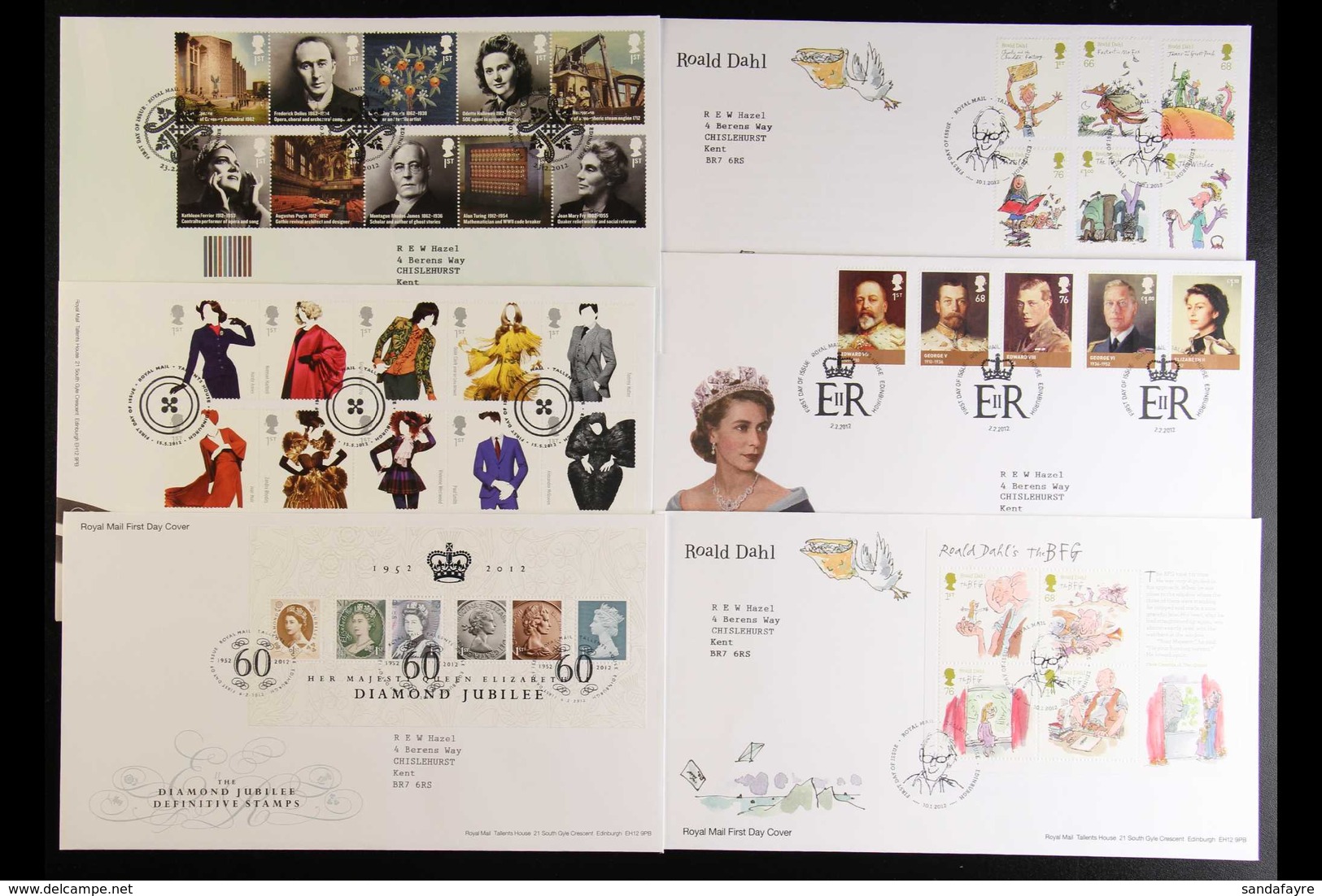 GB.FIRST DAY COVERS - FDC