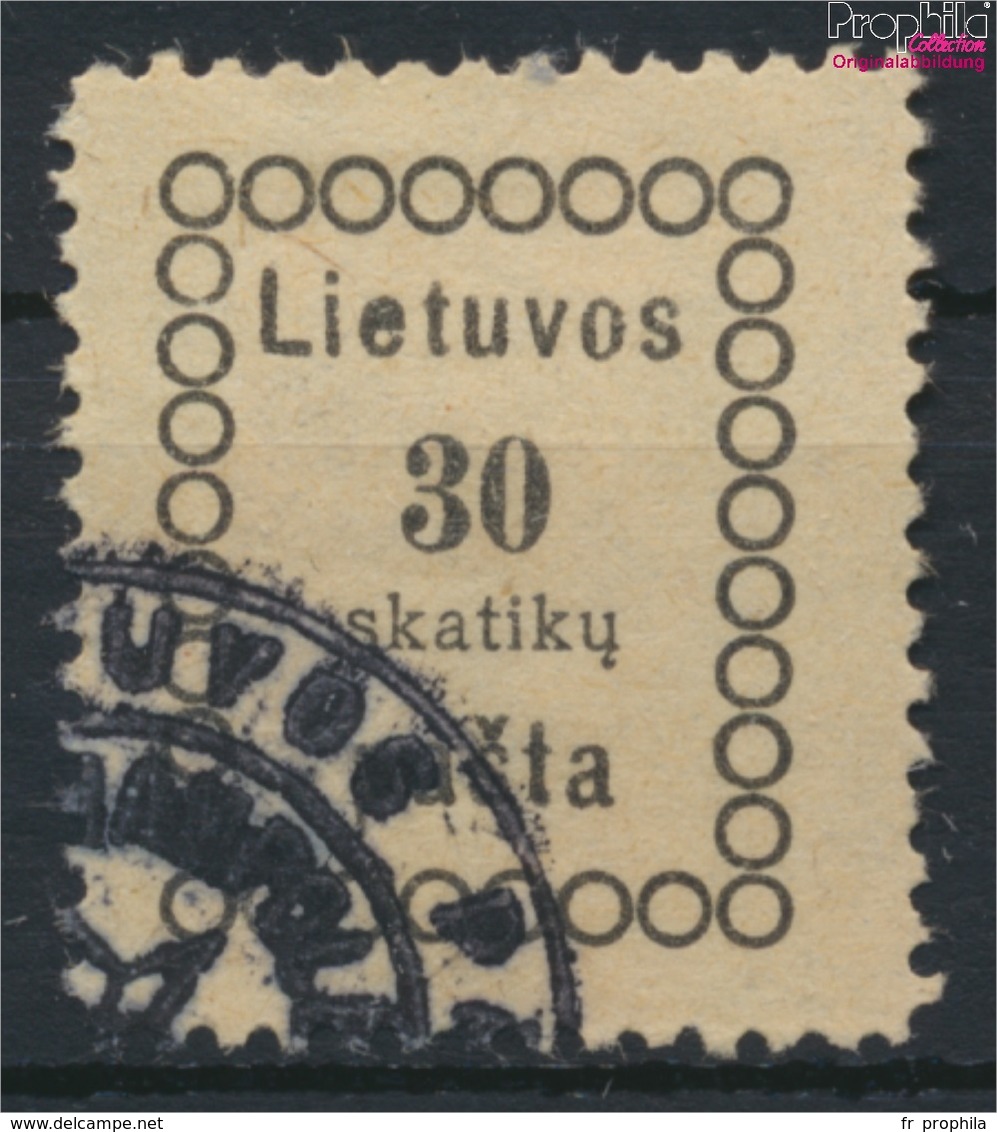 Lituanie 6 Oblitéré 1918 Timbres (9276790 (9276790 - Lituanie