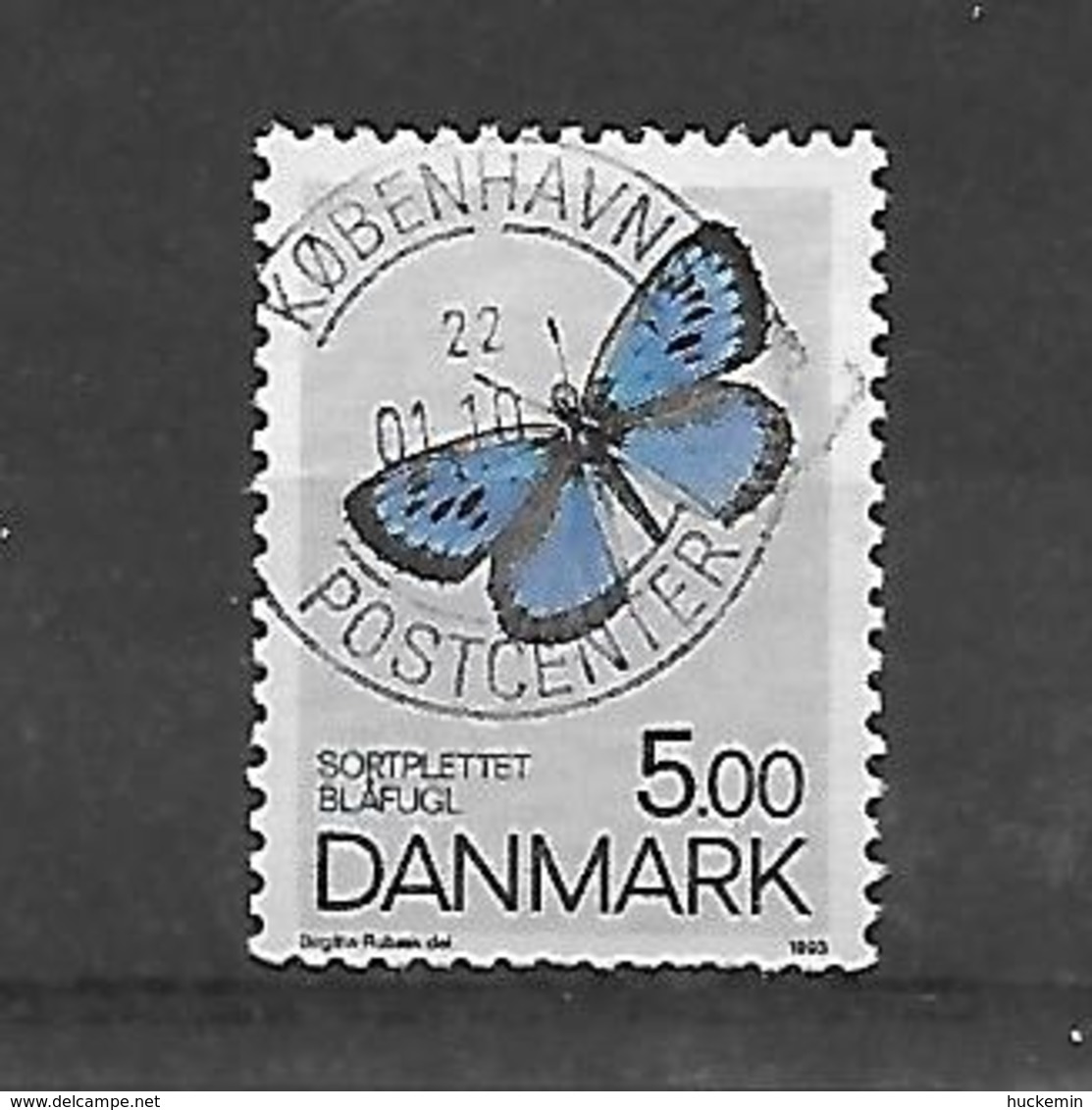 Dänemark  1993  Mi 1049  Schmetterlinge  Gestempelt - Gebraucht