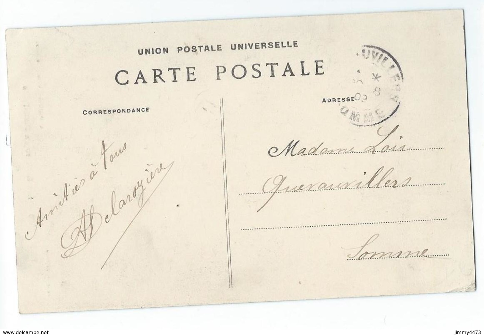 CPA - Les Rochers Du Petit Puits En 1909 - RECLOSES ( Arr. De Fontainebleau ) 77 Seine Et Marne - Phot. A. Poignard - Fontainebleau