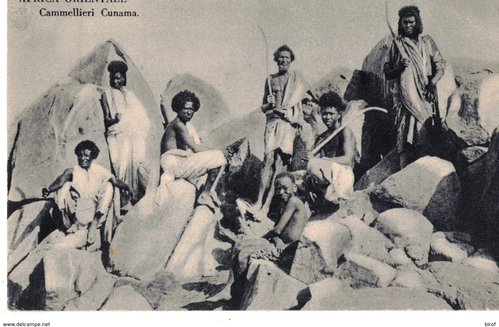 AFRICA ORIENTALE - CAMMELLIERI CUNAMA - Eritrea