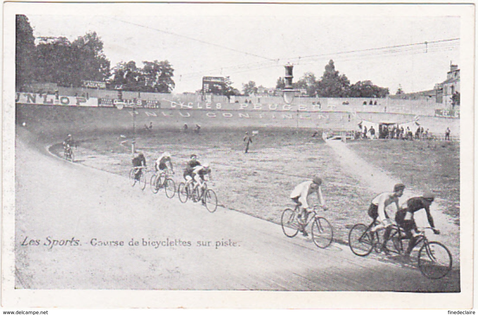 A La Belle Jardinière - Les Sports - Course De Bicyclettes Sur Piste - Cyclisme