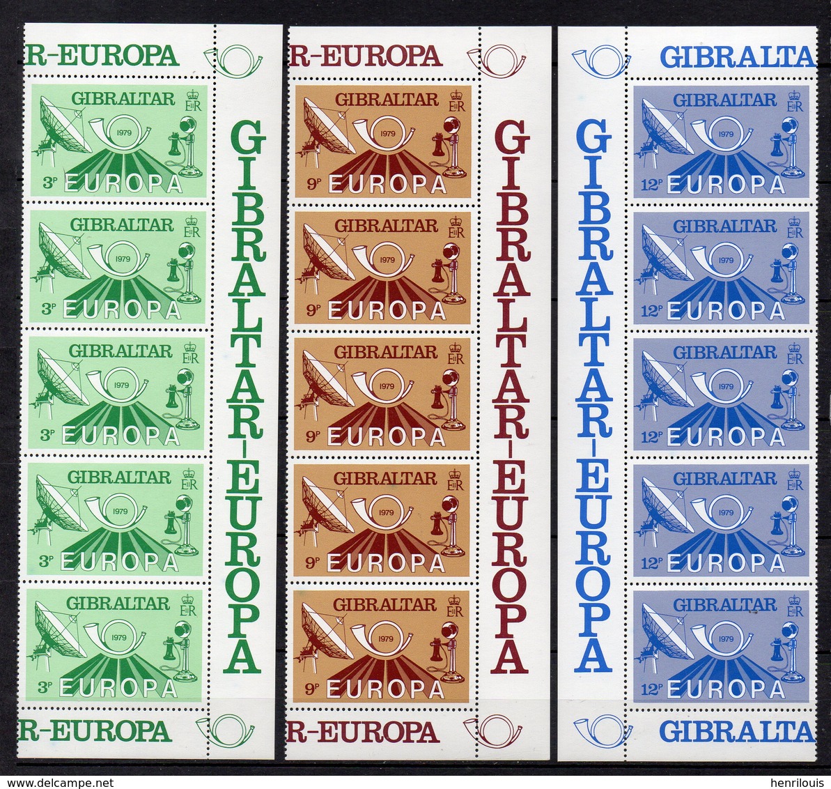 GIBRALTAR   Timbres Neufs ** De 1979  ( Ref 6034 )   EUROPA - Gibraltar