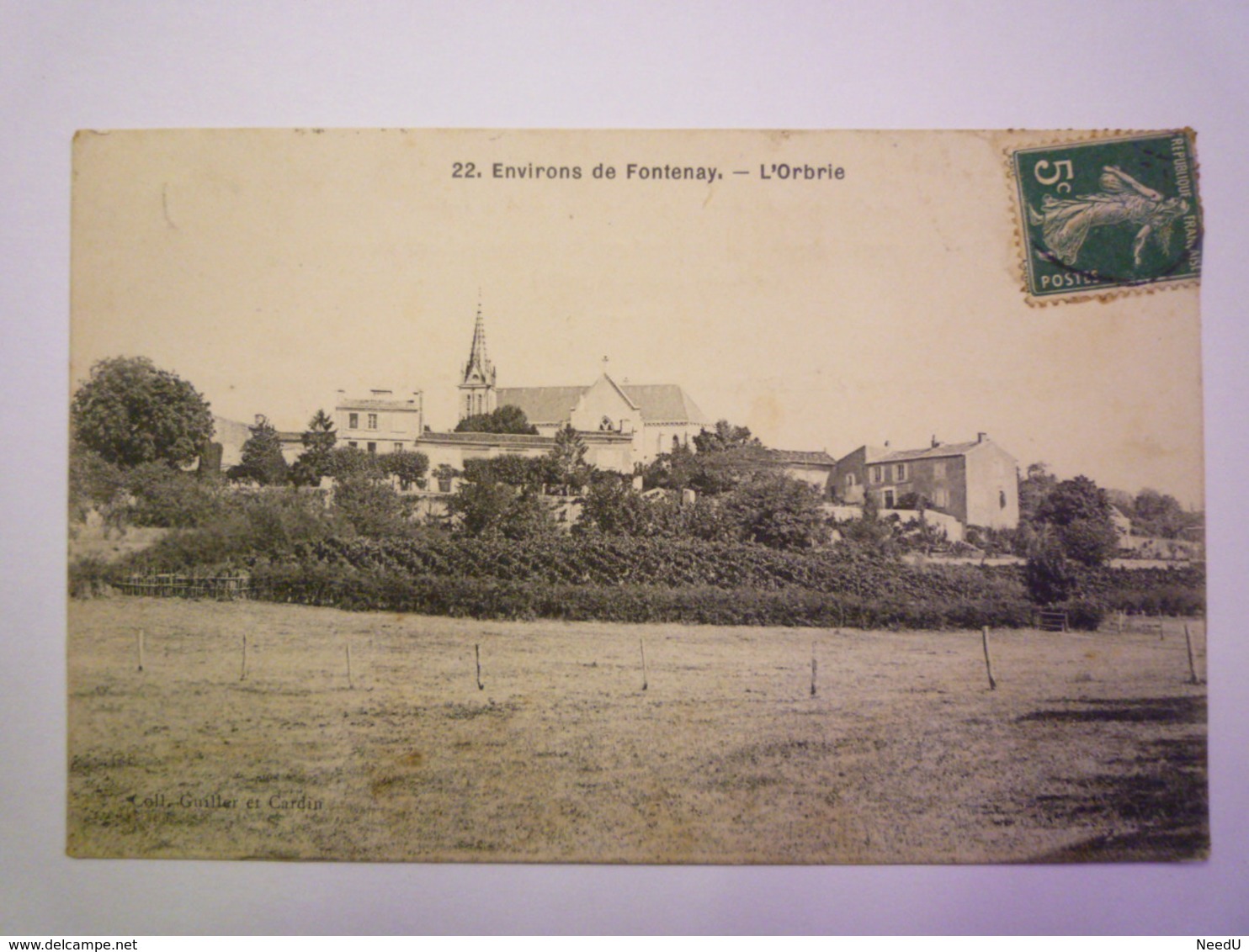 Environs De Fontenay  :  L'ORBRIE  (Vendée)    1907   XXX - Other & Unclassified