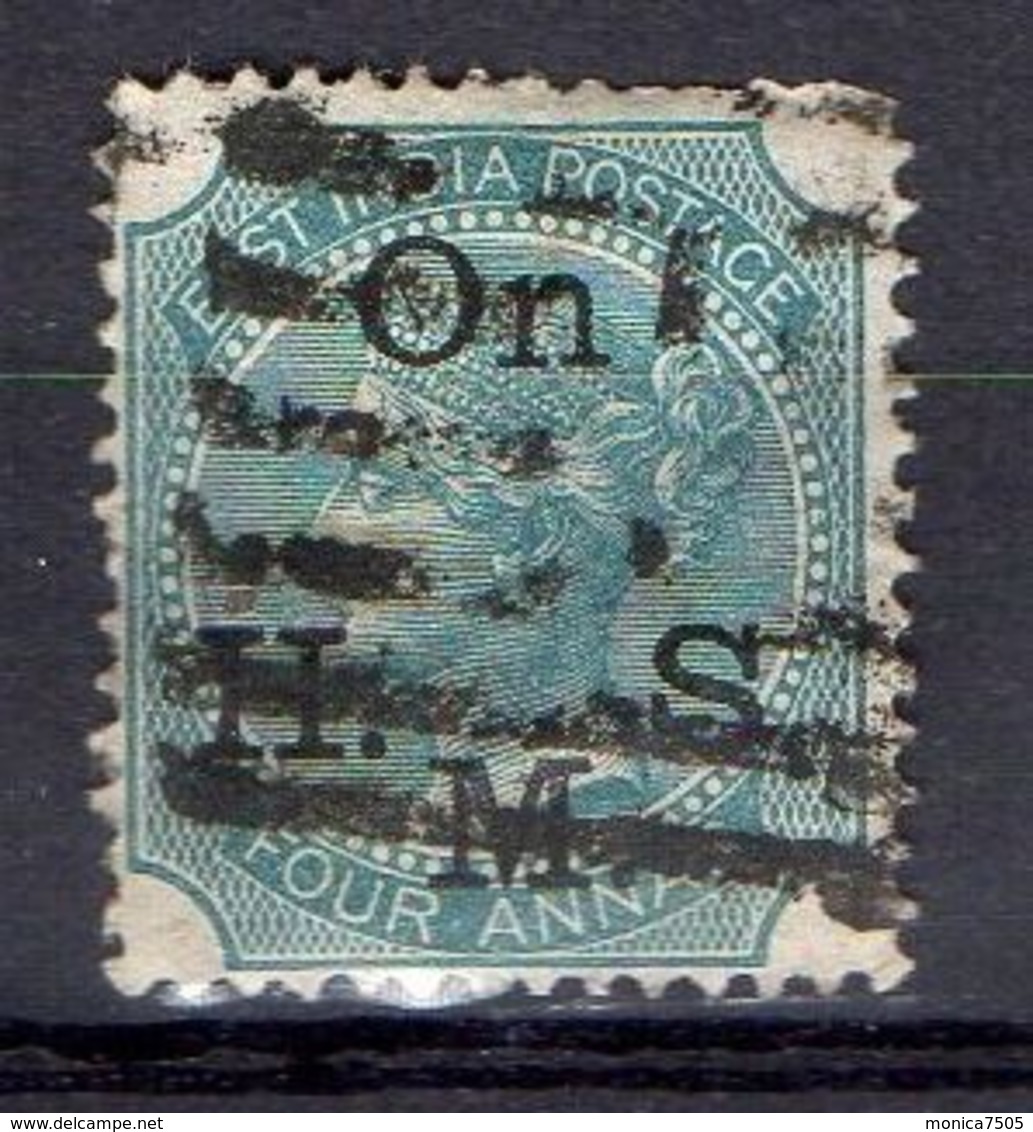 INDE ( SERVICE ) : Y&T  N° 27  TIMBRE  BIEN  OBLITERE . - 1858-79 Crown Colony