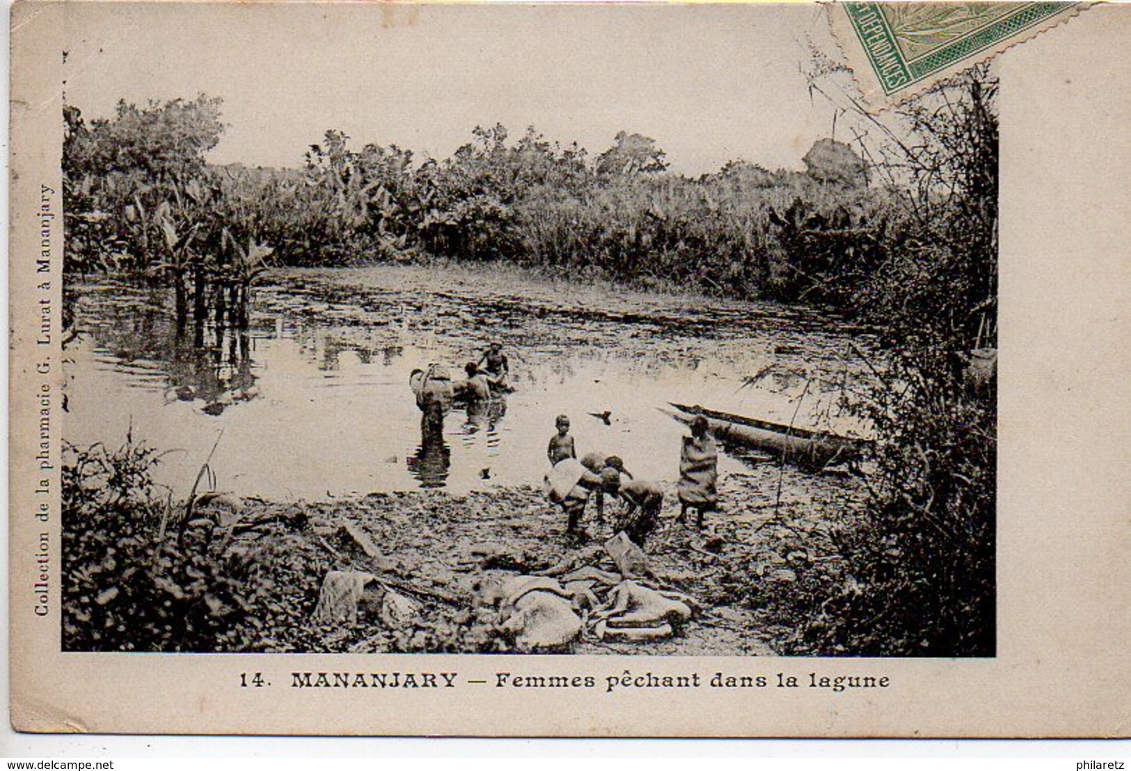 Madagascar ; CaD à Numéro 91 Sur Carte De Mananjary Du 5 Avril 1911 - Lettres & Documents