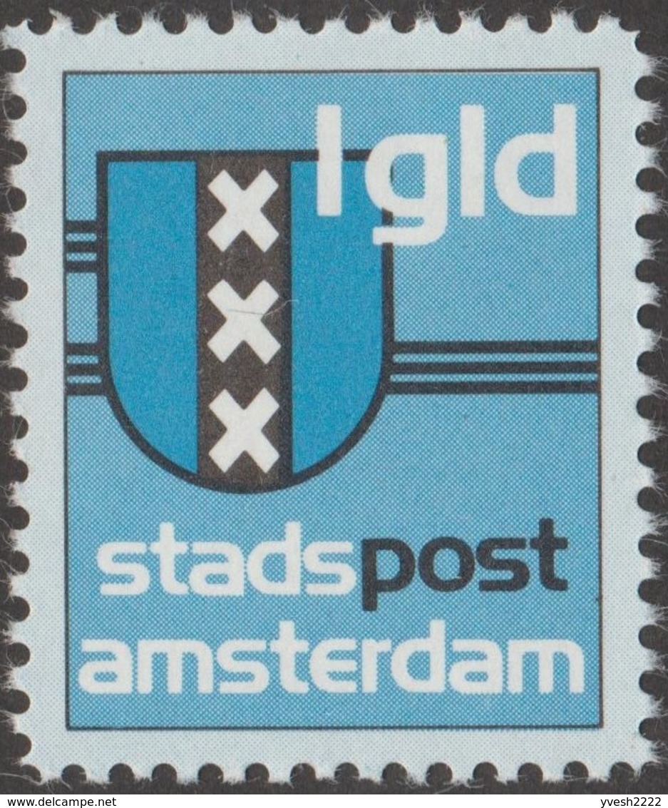 Pays-Bas Vers 1980. Poste Privée D'Amsterdam. Blason - Timbres