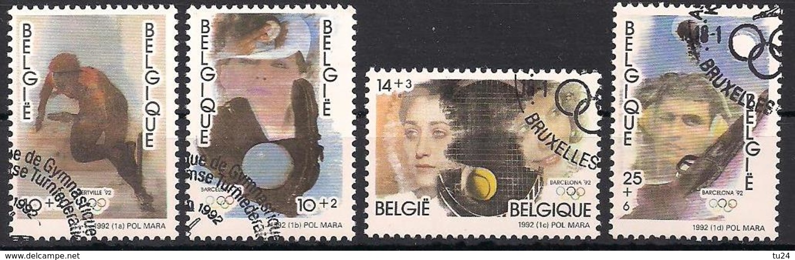 Belgien  (1992)  Mi.Nr.  2491 - 2494  Gest. / Used  (9af37) - Used Stamps