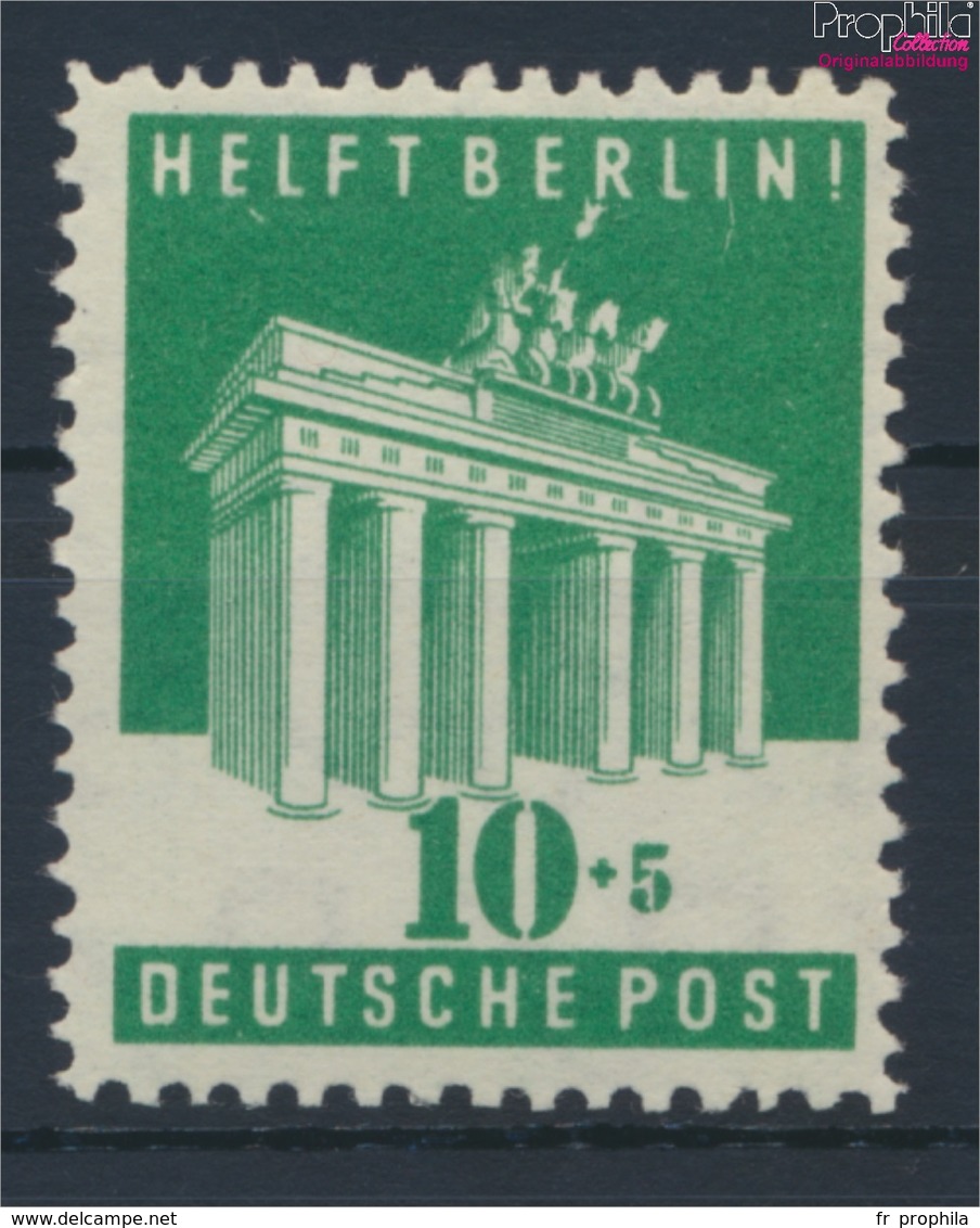 Bizonale (Allied Cast) 101E Dentelé 11:11,5 Neuf Avec Gomme Originale 1948 Aidez - Berlin (9280859 (9280859 - Sonstige & Ohne Zuordnung