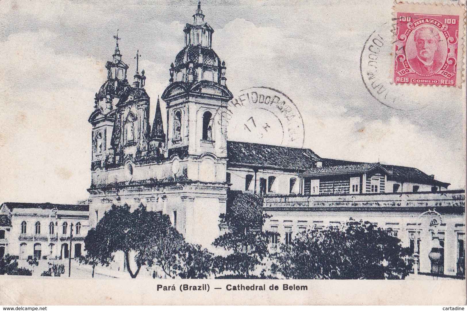 Brazil - Pará - Cathedral De Belem  - 1909 - ETAT - Belém