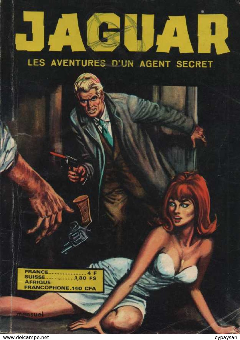 JAGUAR AGENT SECRET N° 101 BE MCL 03-1980 - Petit Format