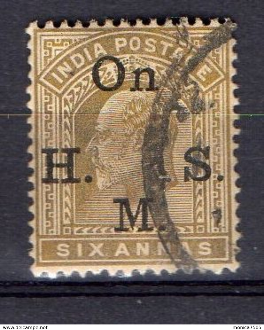 INDE ( SERVICE ) : Y&T  N° 44  TIMBRE  BIEN  OBLITERE . - 1858-79 Crown Colony