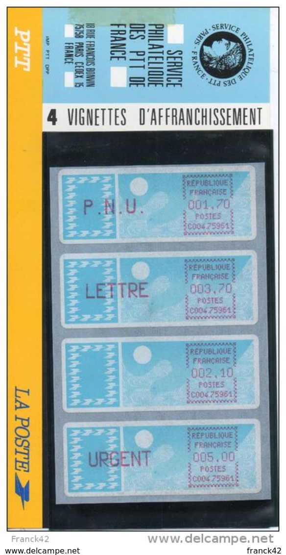 Timbre De Distributeurs. Plaquette - 1985 « Carrier » Paper