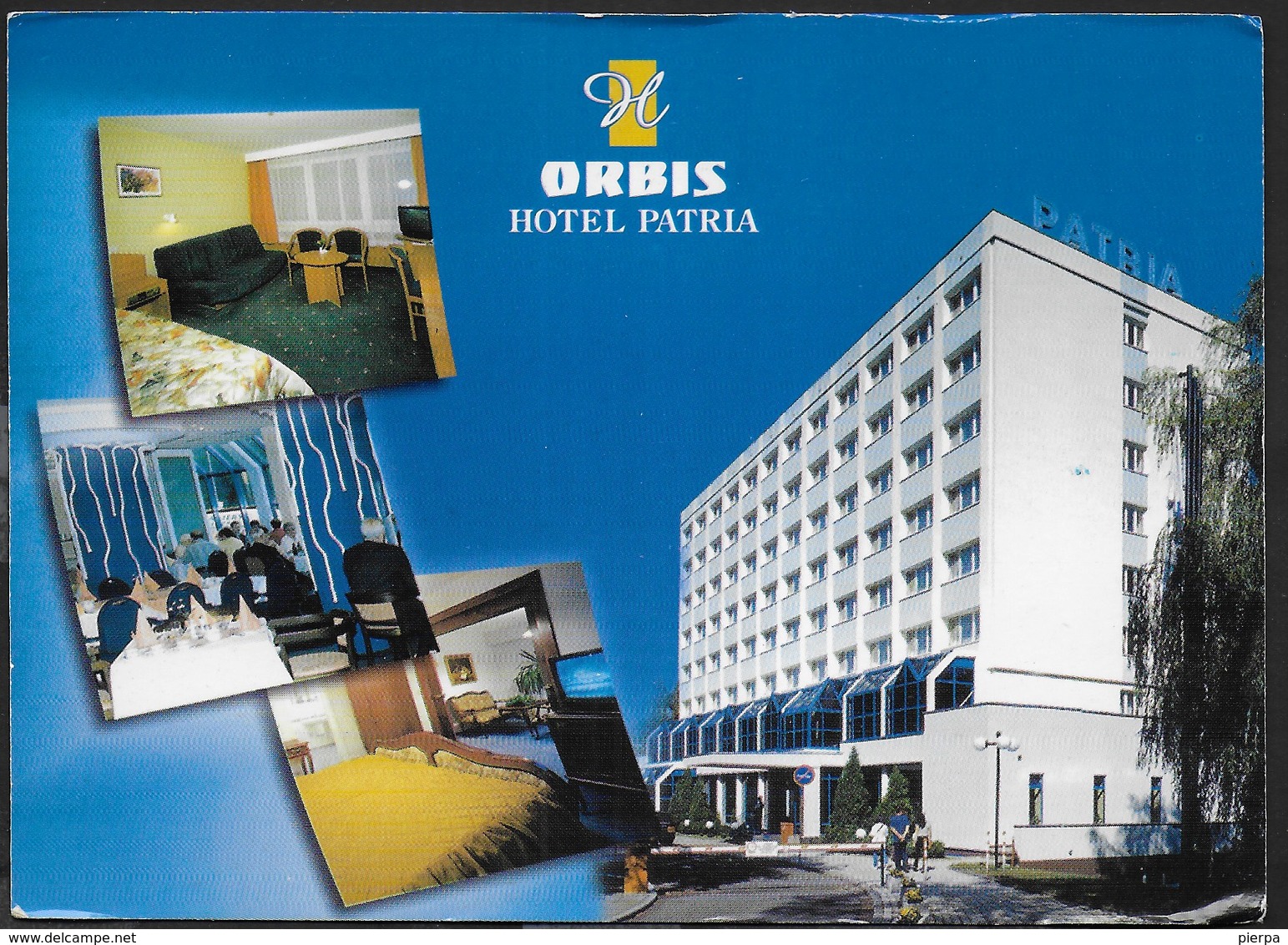 ORBIS HOTEL PATRIA - CZESTOCHOWA - POLONIA - VIAGGIATA 2001 - Alberghi & Ristoranti