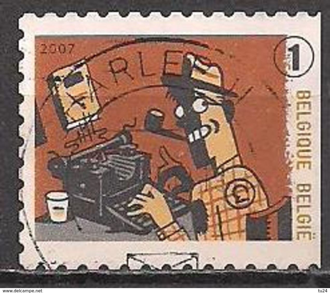 Belgien  (2007)  Mi.Nr.  3763  Gest. / Used  (9af03) - Gebraucht