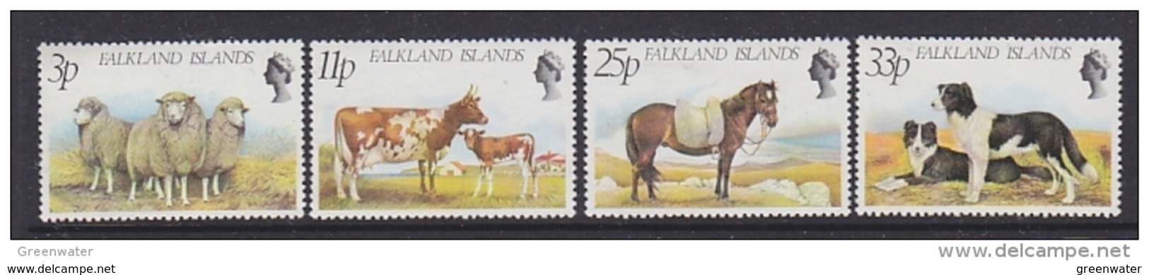 Falkland Islands 1981 Farm Animals 4v ** Mnh (41746A) - Falklandeilanden