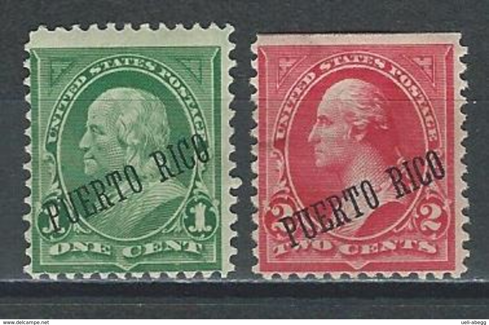 Puerto Rico Mi 173, 174,  Sc 215, 216  * Mint Hinged - Puerto Rico