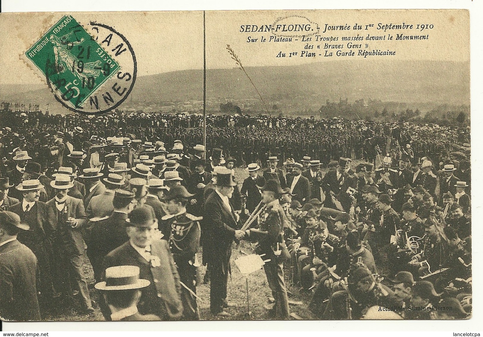 08 - SEDAN FLOING / JOURNEE DU 1er SEPTEMBRE 1910 - Other & Unclassified