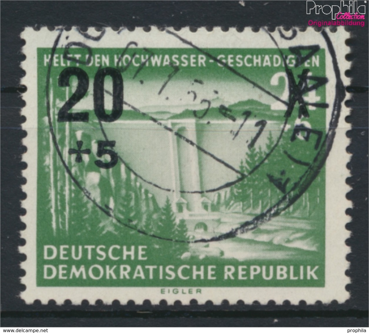DDR 449II (kompl.Ausg.) Kleeblattförmiges Pluszeichen Gestempelt 1955 Hochwasserhilfe (9277202 - Used Stamps
