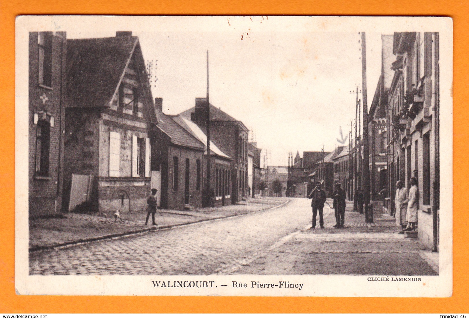 WALINCOURT 59 PRES DE LE CATEAU  ( RUE PIERRE FLINOY  ) - Altri & Non Classificati