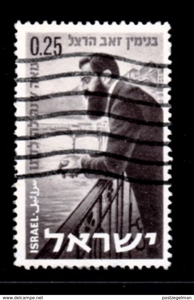 ISRAEL, 1960, Used Stamp(s ) Without Tab, Dr. T.Herzl, SG Number 194, Scannumber 17340 - Used Stamps (without Tabs)