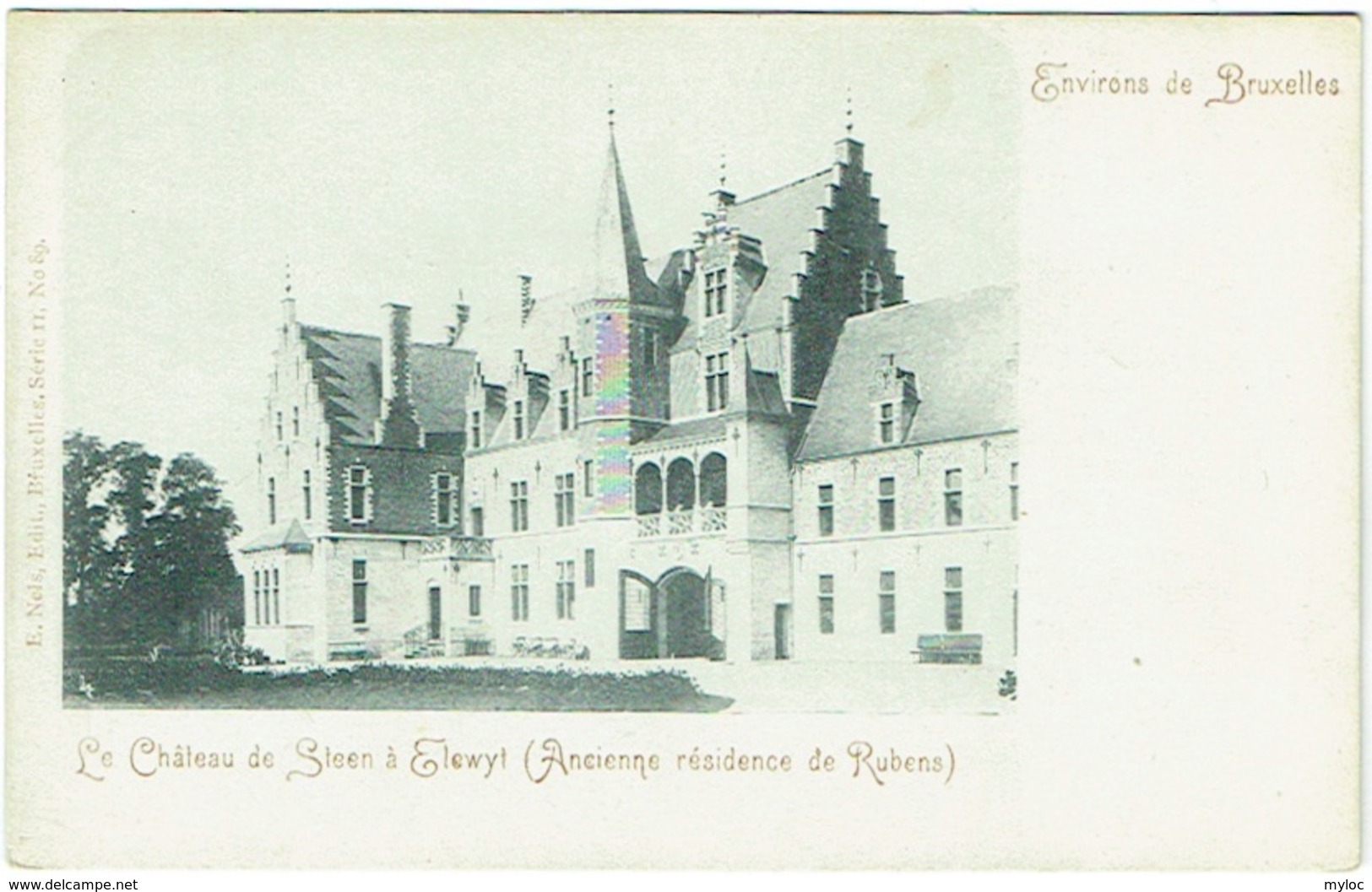 Elewijt. Le Château De Steen (ancienne Résidence Rubens). Environs De Bruxelles. - Zemst